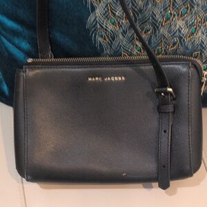 Marc Jacobs Commuter Leather Black Crossbody Bag Style M 0013941
